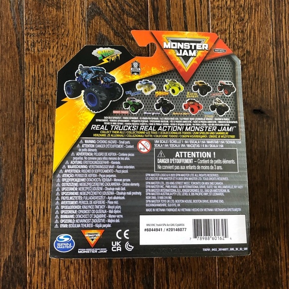 Monster Jam Monster Trucks Night Storm - Series 36 - BRAND NEW! - Picture 2 of 5